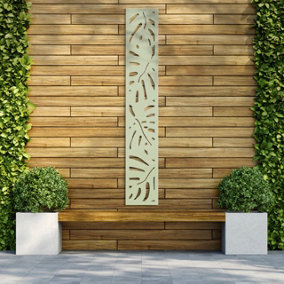 Decorative Garden Screen / Trellis - Rainforest  - Soft Sage - 300mm x 1800mm x 6mm