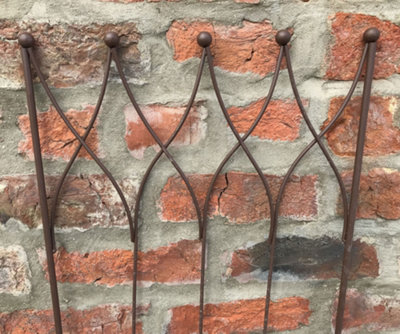 Decorative Garden Trellises Plant Climbing Rose Supports Set of 2 - 3
