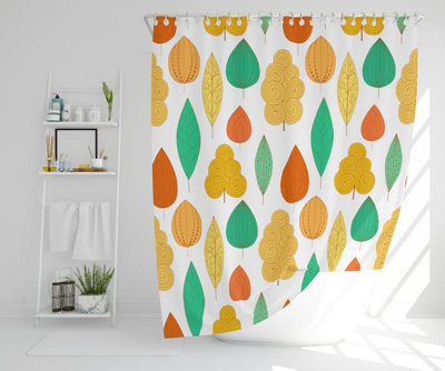 Decorative Leaves (Shower Curtain) / Default Title Price Comparisons | Compare The Build