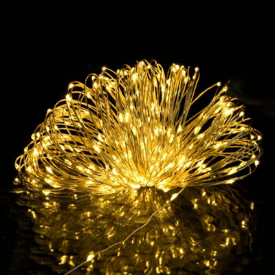 Decorative LED Micro Fairy String Lights 40m 400 LED Warm White 8 Function