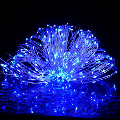 Decorative LED String with 150 LEDs Blue 15 m