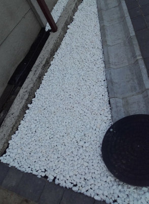 Decorative MARBLE EXTRA WHITE Stones / Pebbles HOME & GARDEN AQUARIUM 1-3cm 100kg