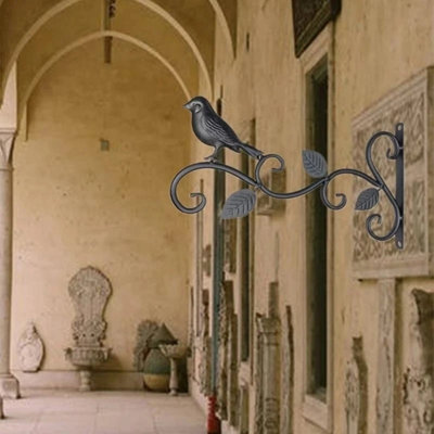 Decorative Metal Hanging Basket Brackets Plant Hanger Hook Wall Decor 1 ...