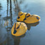 Decorative Plastic Floating Yellow Pond Ducklings (Pack of 3)