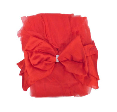 Decorative Red Christmas Door Bow Large Decorative Entrance Door Bow