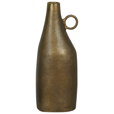Decorative Vase SAMBHAR Metal 46 cm Brass