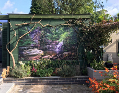 Decorative Waterfall Garden Screen