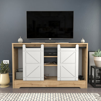 Decorotika Ahris TV Stand TV Unit for TVs up to 63 inch