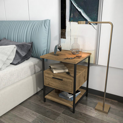 Cota 1 deals drawer led nightstand