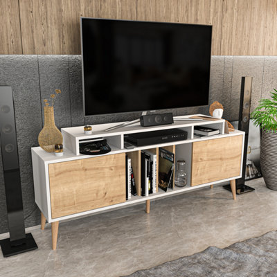 72 tv deals console table