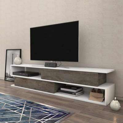 Cortez fireplace store tv console