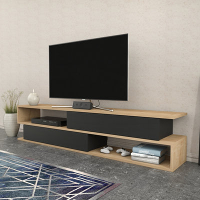 Decorotika Cortez TV Stand TV Unit for TV s up to 72 inch DIY at B Q