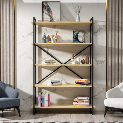 Decorotika Elston 5-tier Bookcase