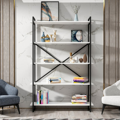 Decorotika Elston 5-tier Bookcase