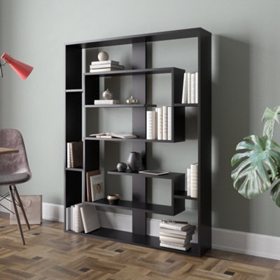 Modern deals geometric bookcase