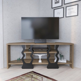 Decorotika Firal Corner TV Stand TV Unit for TVs up to 45 inch