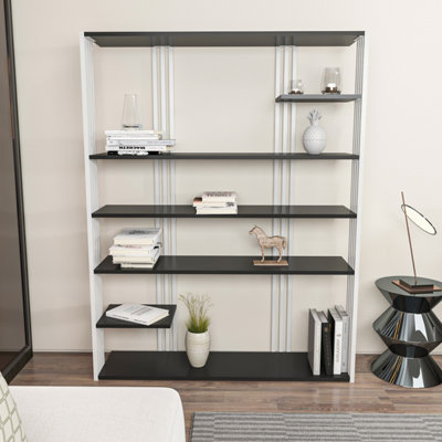 Decorotika Jeni Bookcase Shelving Unit Display Unit