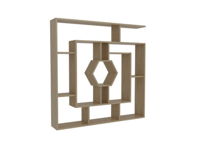 Decorotika Labrina Geometric Design Bookcase