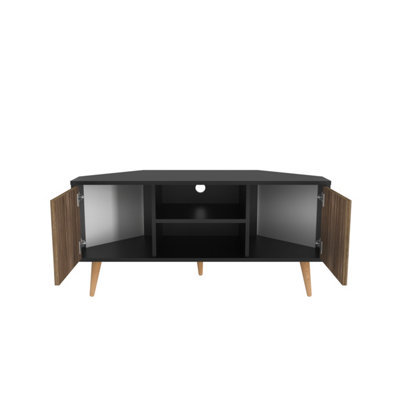 Decorotika Lesson Corner TV Stand TV Unit TV Cabinet for TVs up to 55 ...
