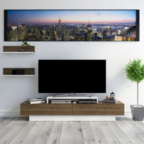 Decorotika Lusi TV Stand TV Unit for TVs up to 80 inch
