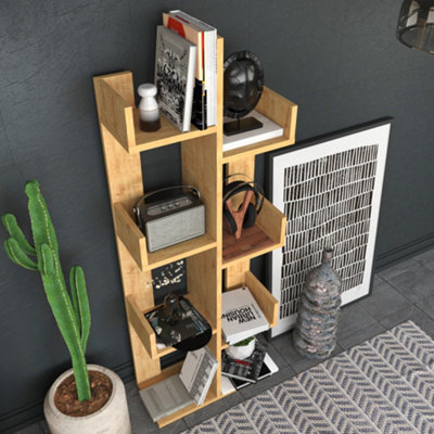 Decorotika Lusia 4-tier Bookcase Shelving Unit