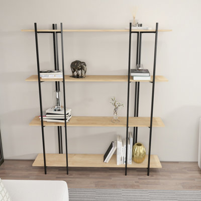 Decorotika Moss 3-tier Bookcase Shelving Unit