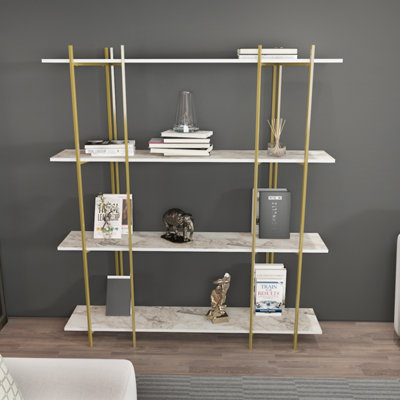 Decorotika Moss 3-tier Bookcase Shelving Unit