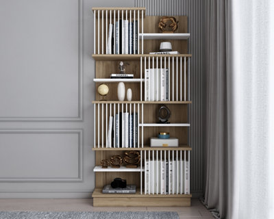 Decorotika Original Design Arya Bookcase, Bookshelf, Shelving Unit for