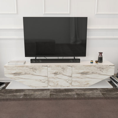 Decorotika Pearl TV Stand TV Unit for TVs up to 71 inch | DIY at B&Q