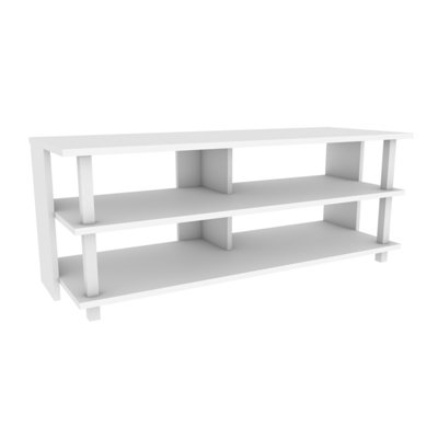 Pueblo white deals tv stand