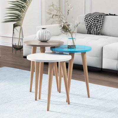 Decorotika Tale Nesting Coffee Table Set of 3