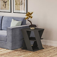 Decortie Cyclo Modern Coffee Table Anthracite Grey Multipurpose  H 55cm