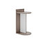 Decortie Dom Modern Side End Table Mocha Grey White Multipurpose With Creativeness  H 60.7cm