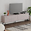 Decortie Dune Modern TV Stand Multimedia Centre TV Unit Mocha Grey With Storage Cabinet 180cm
