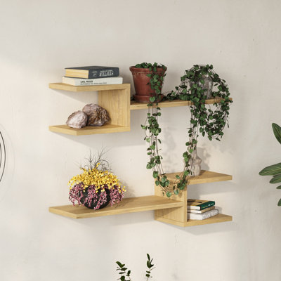 Wall shelf 18 inches wide top