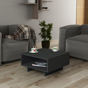 Decortie Hola Modern Coffee Table Anthracite Grey Multipurpose  H 32cm