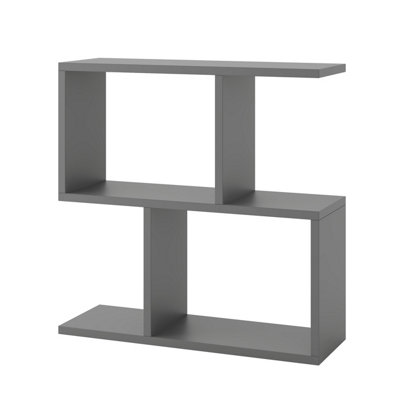 Decortie Homemania Modern Side End Coffee Table Anthracite Grey Multipurpose  H 60cm 5 Tier