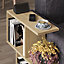 Decortie Homemania Modern Side End Coffee Table Oak Multipurpose  H 60cm 5 Tier