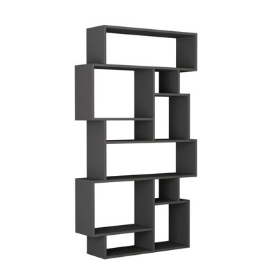 Maison Exclusive - Scaffale Libri Piccolo Dritto Nero 33,5x39,6x79,7cm  Multistrato