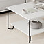 Decortie Marbo Modern Coffee Table White White Multipurpose  H 45cm