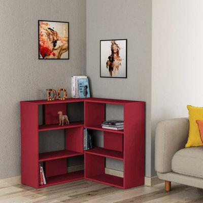Molly corner bookcase outlet