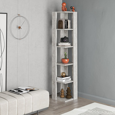 Gold corner shelf unit cheap