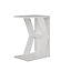 Decortie Naze Modern C Shape Table White Multipurpose  H 57cm