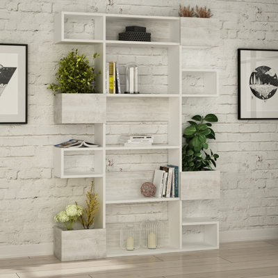 Modern on sale bookcase decor