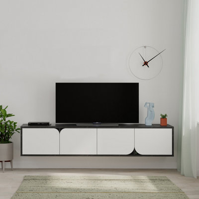 Black white deals tv unit