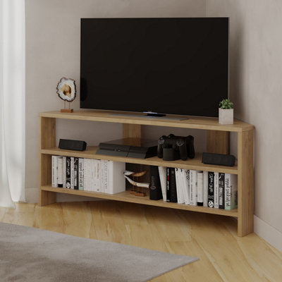 110cm corner outlet tv unit