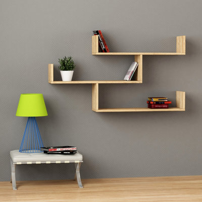 Mini deals bookshelf wall