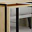 Decortie Zigosh Modern Coffee Table Oak Multipurpose  H 46.8cm