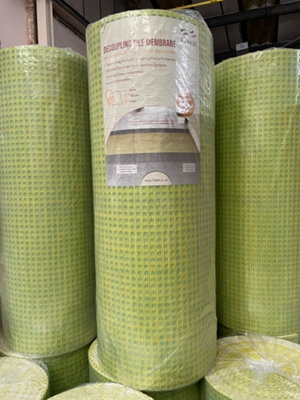 Decoupling Tile Membrane Roll-30m x 1m Tile Underlayment Mat for Crack ...