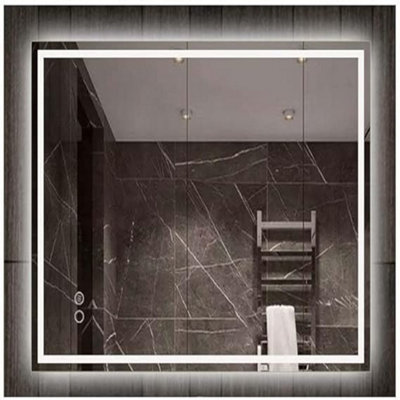 DEENZ HD Recatngle LED Bathroom Mirror Lights Touch Switch Sensor ...